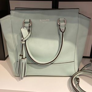 Coach Legacy Tanner Crossbody bag Mint blue